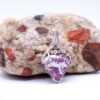 Tranquil Energy Wire Wrapped White Plume Agate Pendant