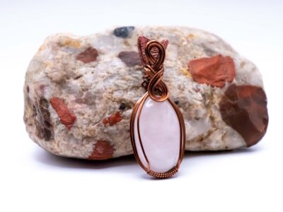Pure Energy Wire Wrapped Quartz Necklace