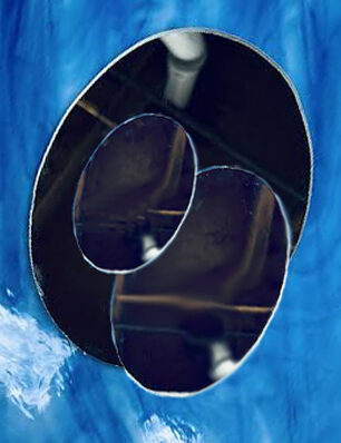 Oval Mirrors, 9" to 10" High/Long, Custom Cut Replacement Mirror