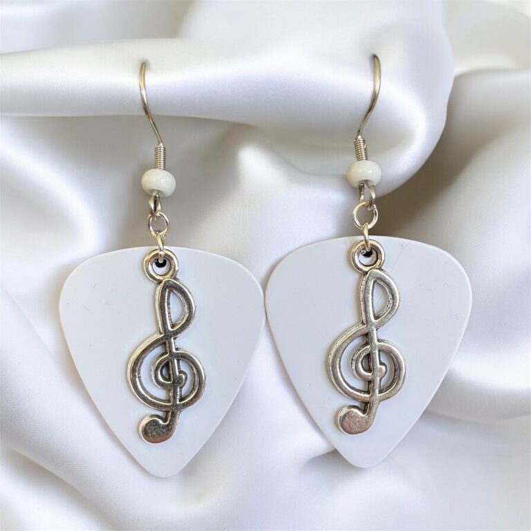 Guitar Pick Music Note Earrings in 9 Color Choices 8 earrings 20251228 133242