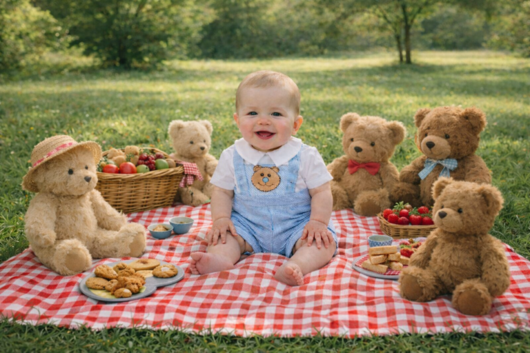0a012569 6311 402d 9eac a6647ff04a46Teddy Bear Picnic on Checks