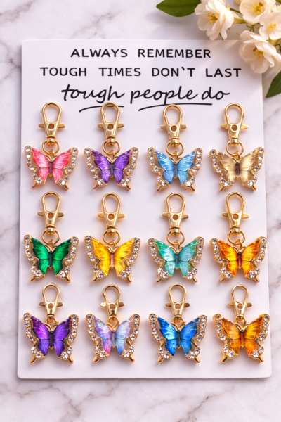 Enchanted Butterfly Clips