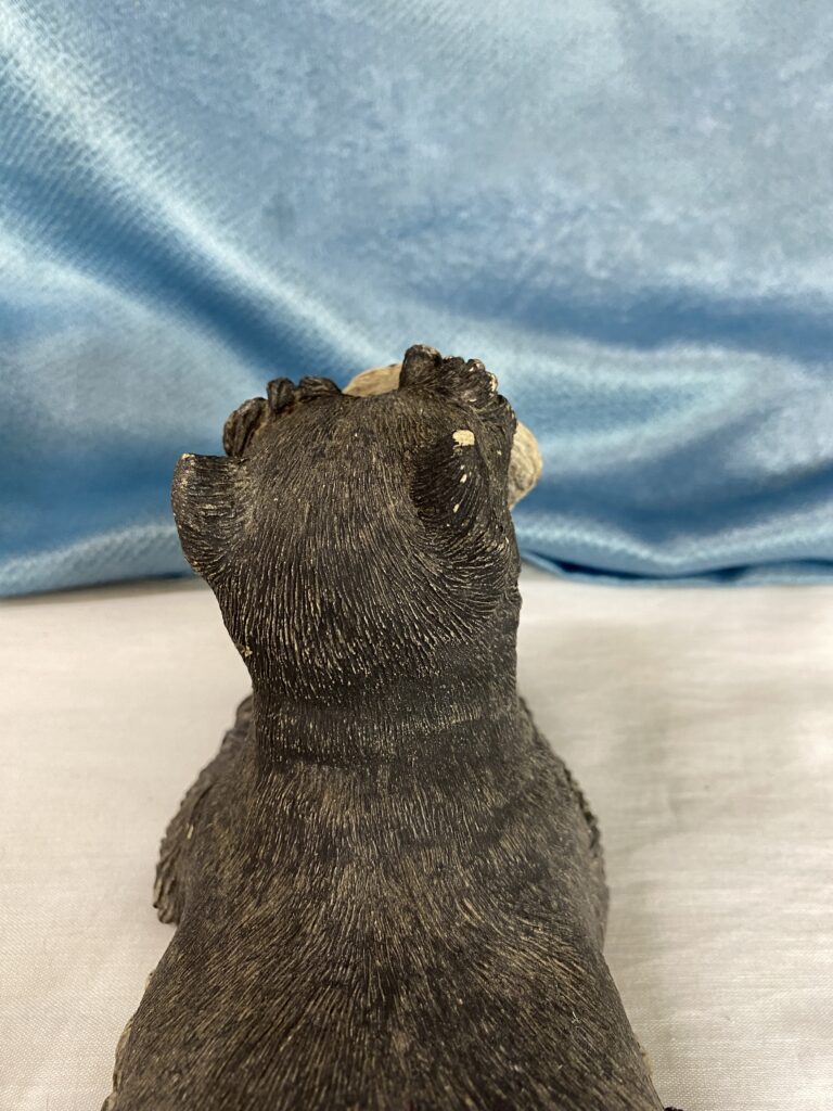 1981 Sandra Brue Sandicast Resin Schnauzer Dog Figurine 7 IMG 8578