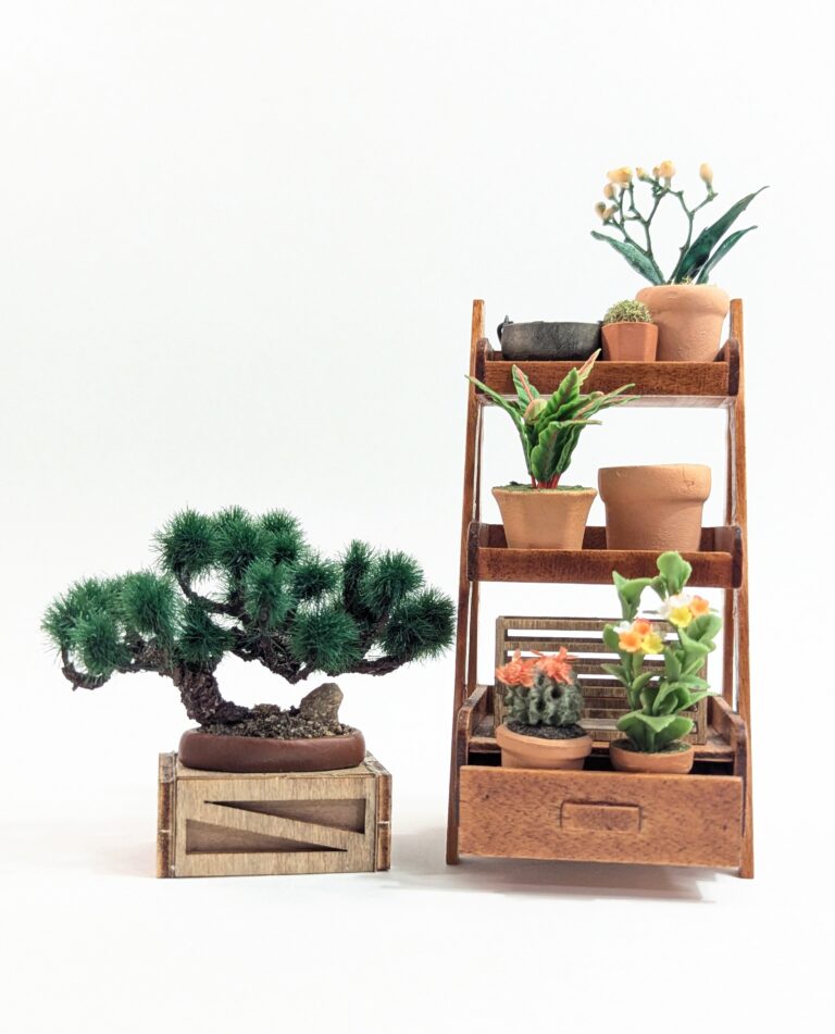 Bonsai tree miniature - 1:6 scale - Realistic dollhouse decor 3 PXL 20260116 0056158442