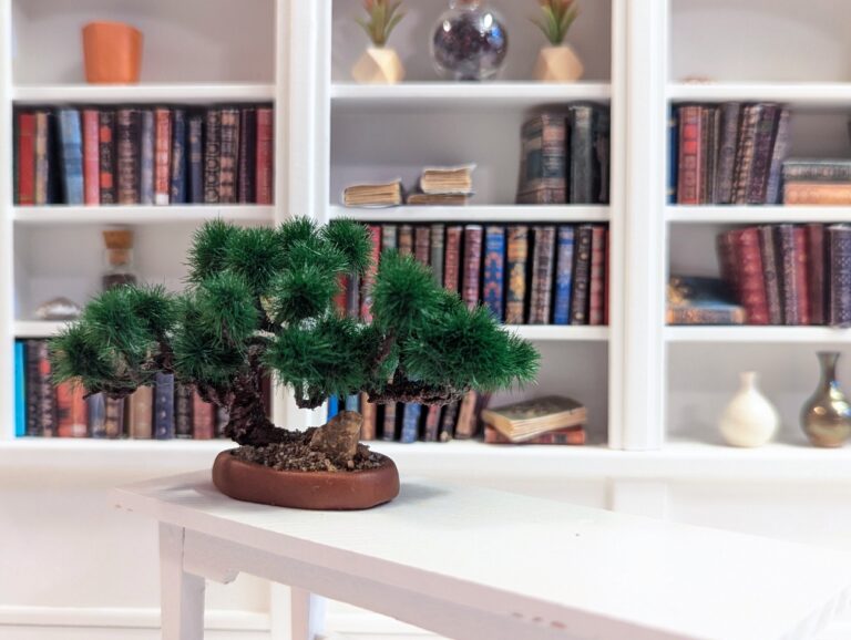Bonsai tree miniature - 1:6 scale - Realistic dollhouse decor 4 PXL 20260116 2153577402