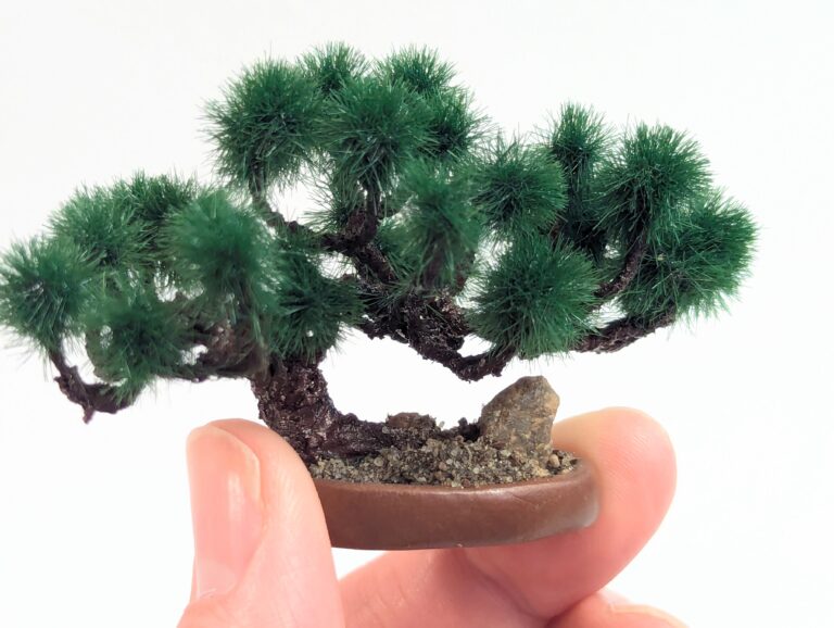 Bonsai tree miniature - 1:6 scale - Realistic dollhouse decor 5 PXL 20260120 1815554192