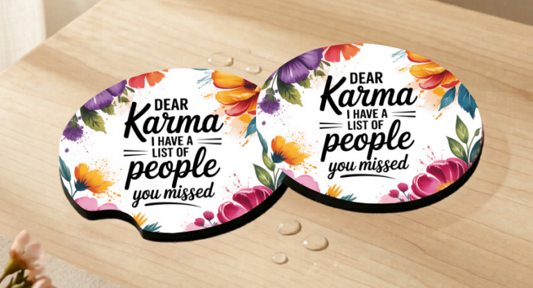 Car Coaster Set 1 cropped cropped karma coaster mockup 5