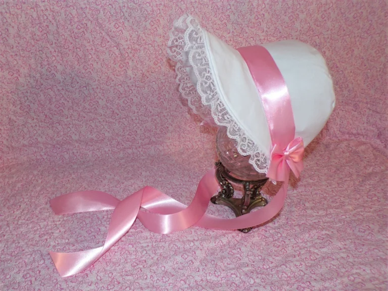 il 1588xN.4115573577 grq5WHITE BONNET PINK RIBBON