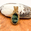 Photo of Angelic Light Wire Wrapped Seraphinite Necklace