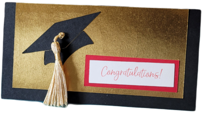 Graduation Gift Card Holder and Wallet-class of 2026-handmade high school and college grad gift
