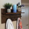 coat rack with shelf