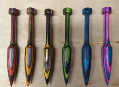 Unique Tapestry Bobbins for Weaving
