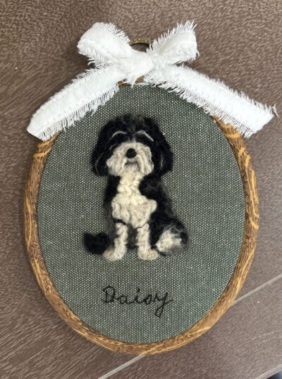 Front-Facing Custom Pet Portrait Handmade • Dog Memorial