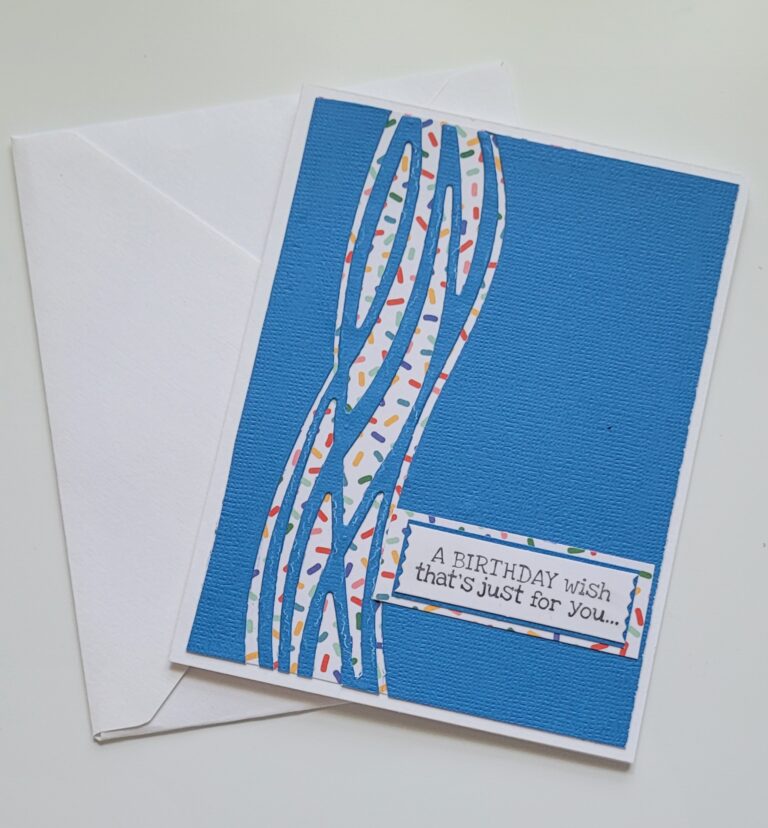Just for you birthday card, unique design 1 20260621 131845