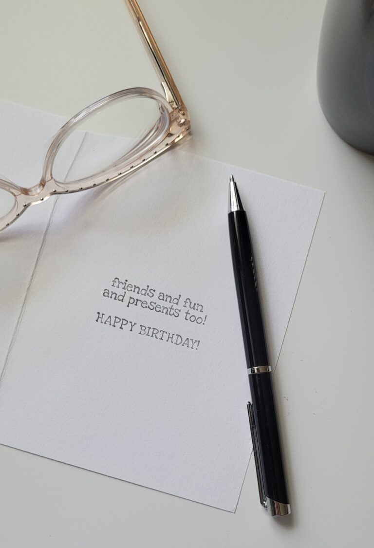 Just for you birthday card, unique design 3 20260621 132526