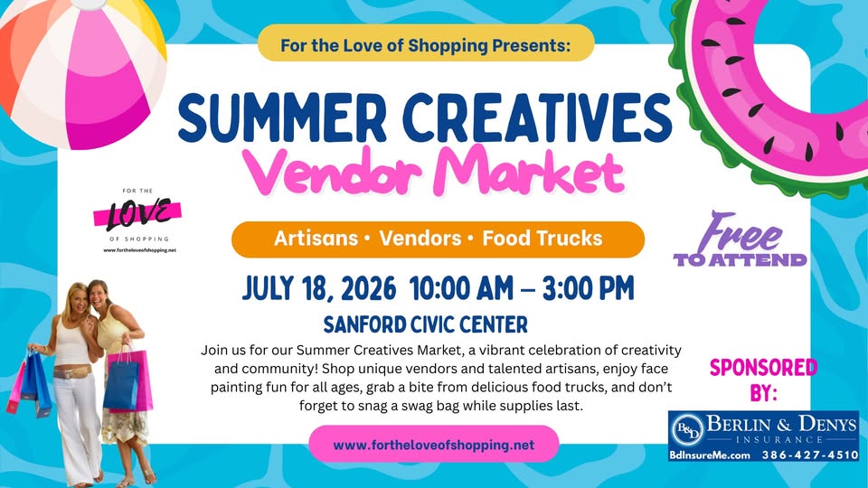 Sanford Summer Creatives Vendor Market 1 637058475 1762873025114898 3623353003280369721 n