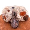 Photo of Vibrant Bloom Wire Wrapped Moss Agate Necklace