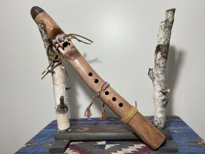 KEY of G MINOR Birch wood Native American style branch flute