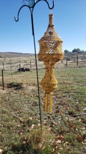 Crochet Beaded Lantern