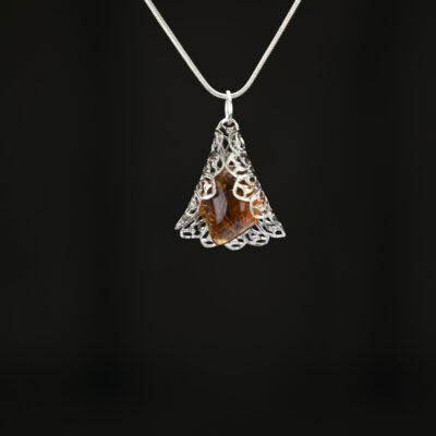 Amber Pendant - Reiki Infused