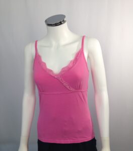 Pink Lilly cami front