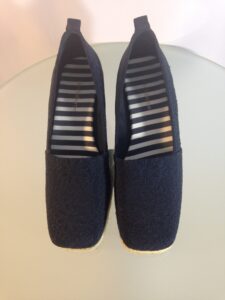 Navy espadrilles front