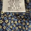 Skort fabric tag