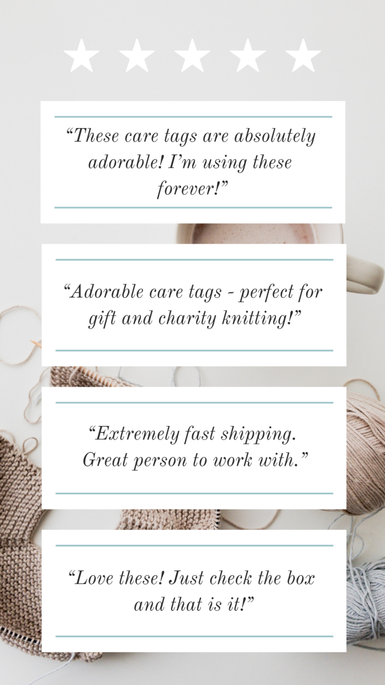 Handmade Printed Sheep Care Tags: Handmade Knit Crochet Sewn Garment Labels 18 IMG 3853 1