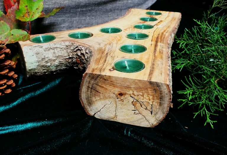 Live Edge Log Centerpiece 4 LETLH003d