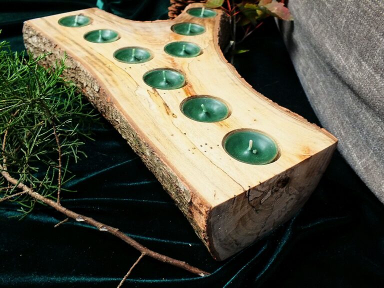 Live Edge Log Centerpiece 3 LETLH003e