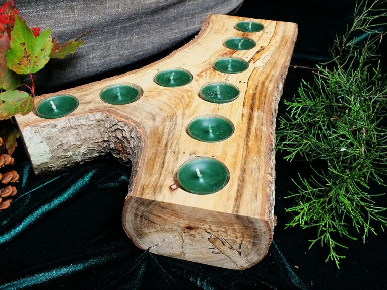 Live Edge Log Centerpiece 1 LETLH003h