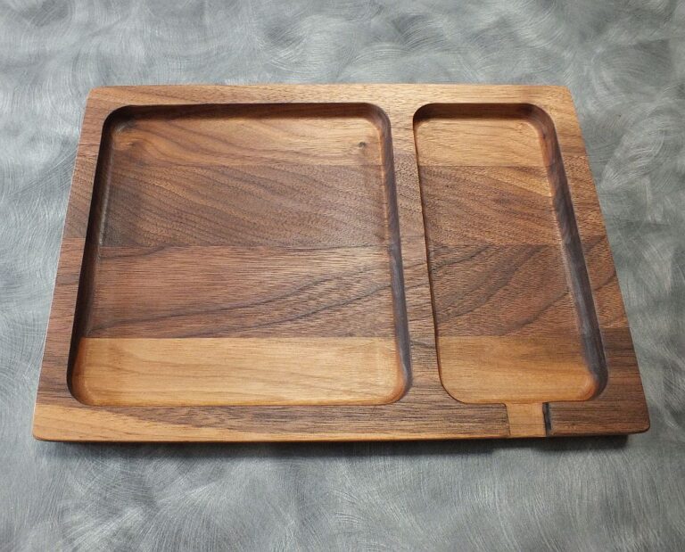 Walnut Valet Tray 1 VT013WalnutDblLgD