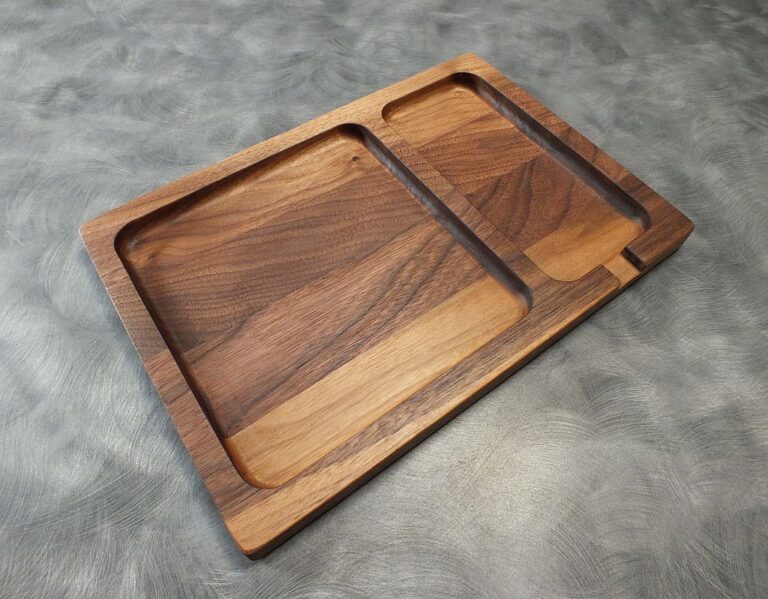 Walnut Valet Tray 2 VT013WalnutDblLgE