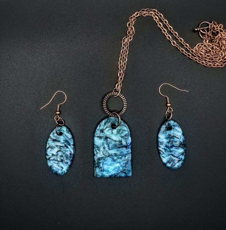 Polymer Clay Necklace and Earring Set 1 20260808 1758302