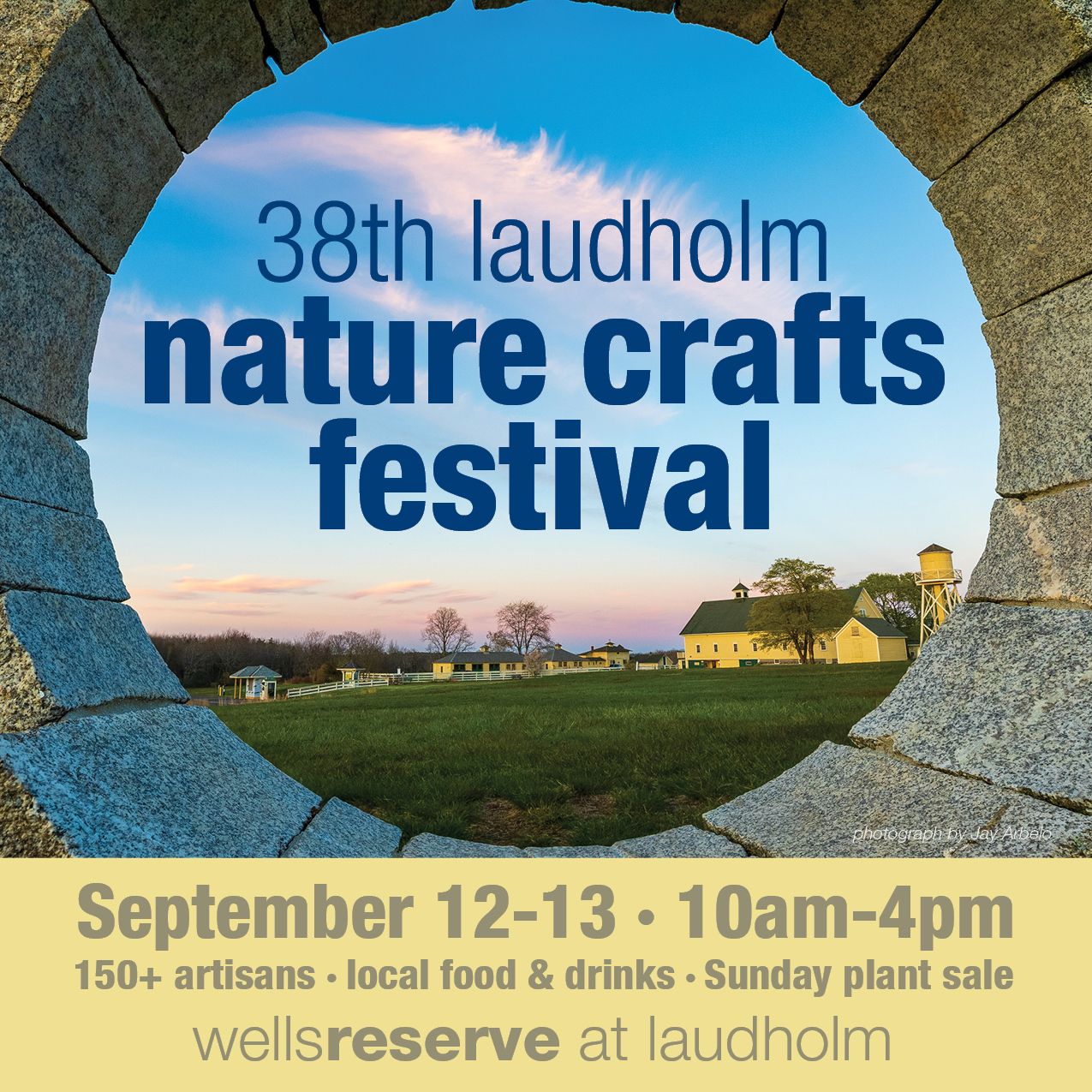 Laudholm Nature Crafts Festival 1 CF 38 2026 Sq graphic