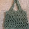 Handmade crochet market bag
