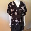 Wrap Kimono Blouse front