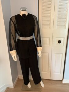 Tux blouse full outfit