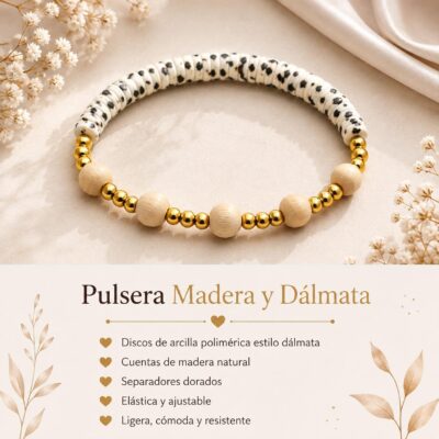Pulsera de Madera Dalmata
