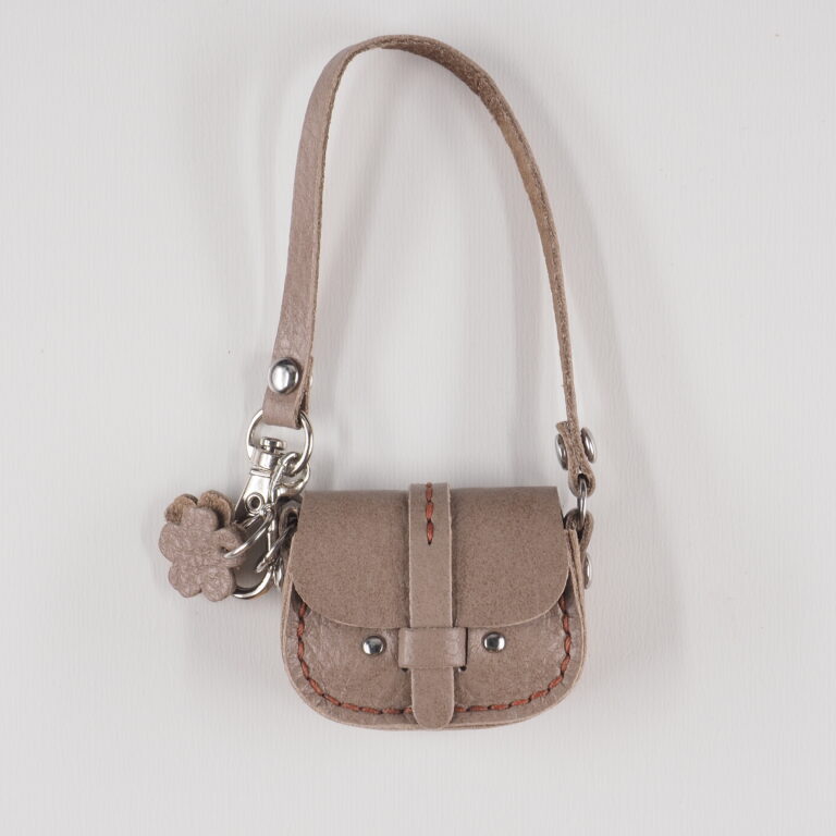 Mini Leather bag purse bag charm Tiny BJD Blythe size 07 001 1 mini bag07 001 1