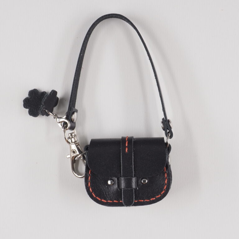 Mini Leather bag purse bag charm Tiny BJD Blythe size 07 002 1 mini bag07 002 1