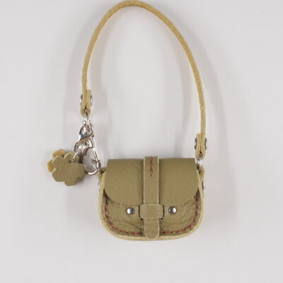 Mini Leather bag purse bag charm Tiny BJD Blythe size 07 003