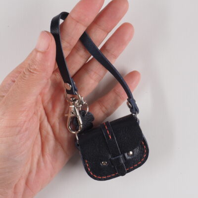 Mini Leather bag purse bag charm Tiny BJD Blythe size 07 007
