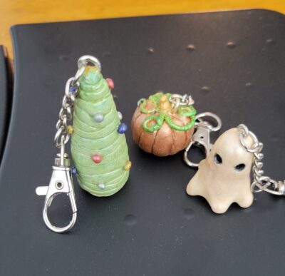 Cute Seasonal Bag Charms Handmade