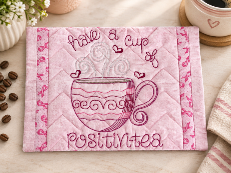 Mug Rug Awareness