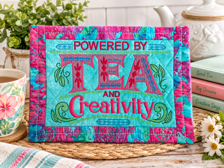 Mug Rug Batik