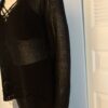Sheer sweater side view