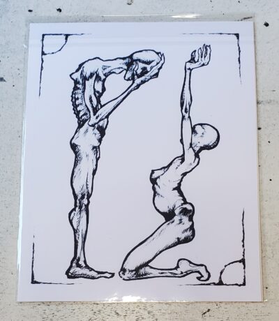 Printed Sketch - Pain & Forgiveness