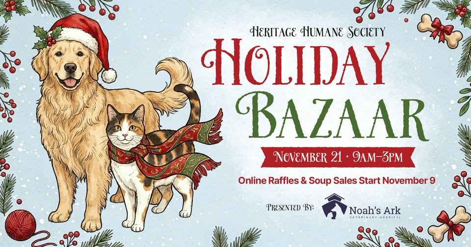Herritage Humane Society Holiday Bazaar 1 825292279 4543335695923335 4650403412088207949 n