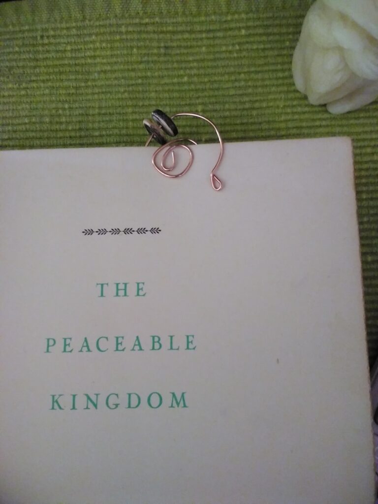 Handmade Coconut Shell/Copper Wire Bookmark 1 IMG 20261008 095128